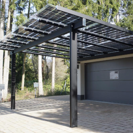 Solarüberdachung